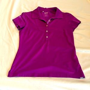 Womens Adidas Climalite Golf Shirt. Size Small